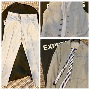 3 piece suit from Express worn One time